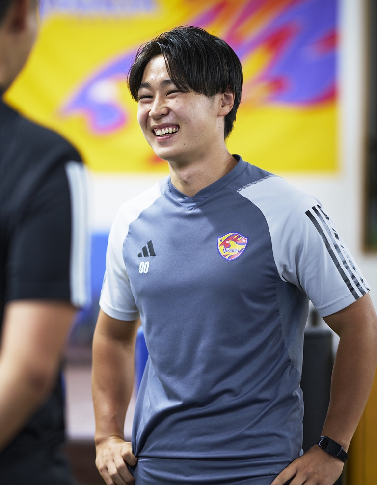 笑顔の山田凌雅さん